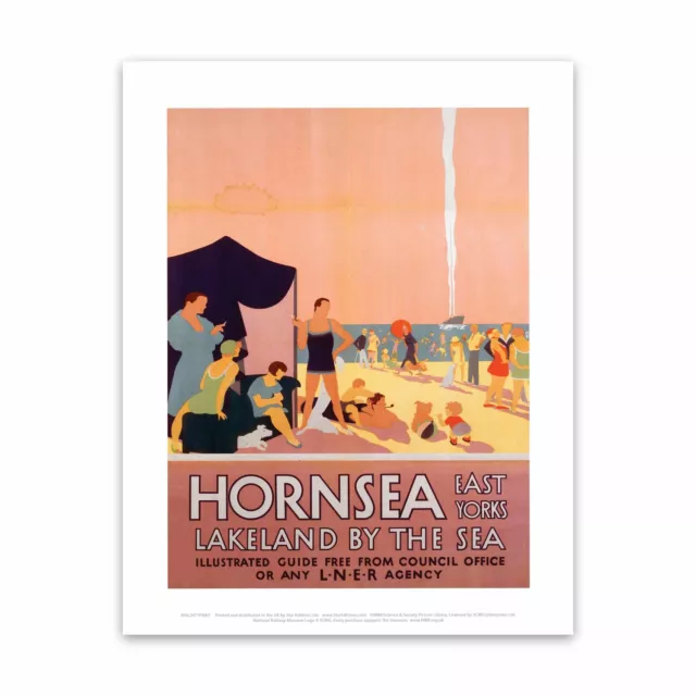 Hornsea, East Yorkshire - Lakeland by the Sea 28x35cm Railway Posters Art Print