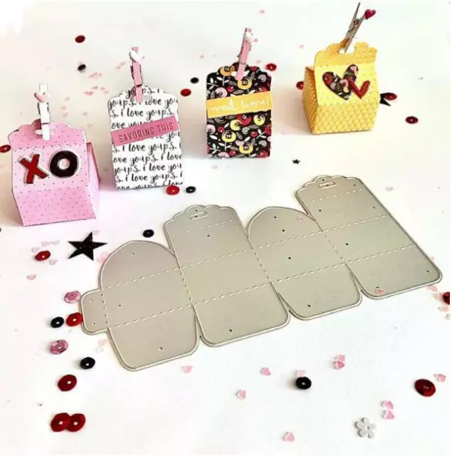 Kasten Schablonen Metall Cutting Dies Scrapbooking Stanzschablonen Prägen Karte