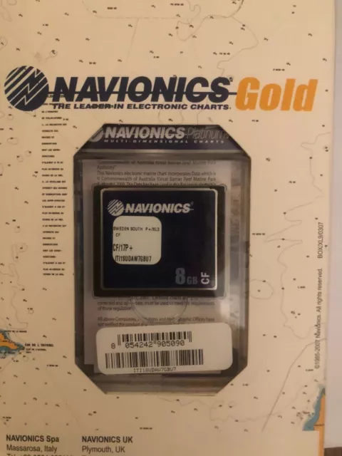 Navionics Sweden South 8GB