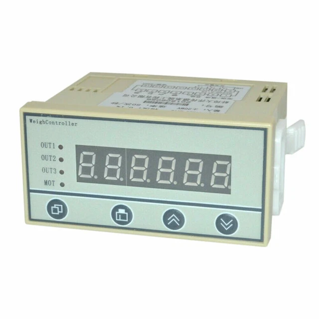 DIGITAL WEIGHING WEIGHT Controller Load-cell Indicator 6 Digits LED ...