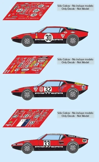 Automany De Tomaso Pantera Le Mans 1972 #30