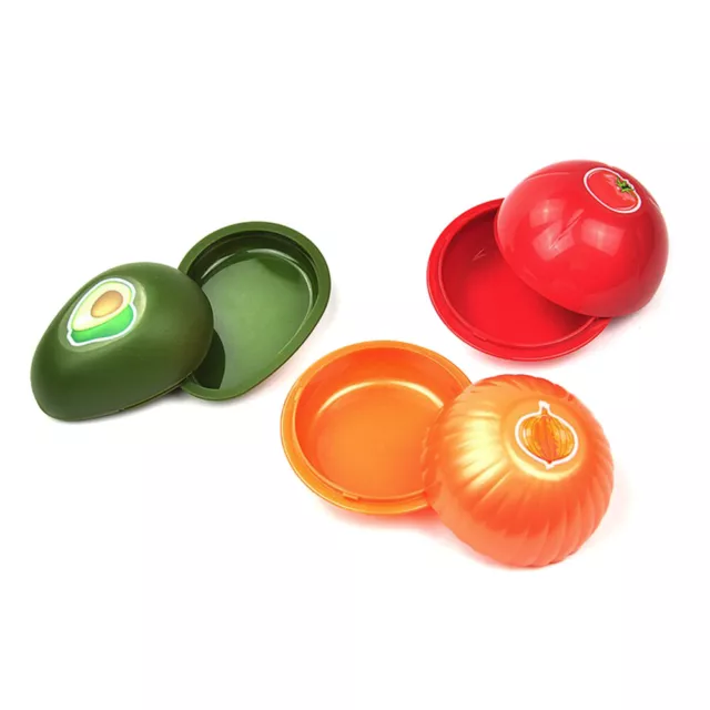 Fruit Vegetable Shaped Savers |Avocado Keeper Onion Storage Containers Box