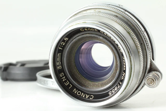 [Exc] Canon 35mm f2.8 Lens LTM L39 Leica screw Mount From JAPAN