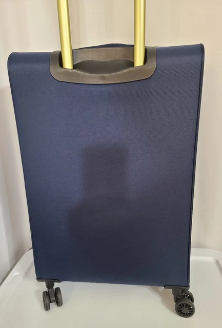 Samantha Brown Croco Detail 26" Spinner Luggage-Navy-NWT 2