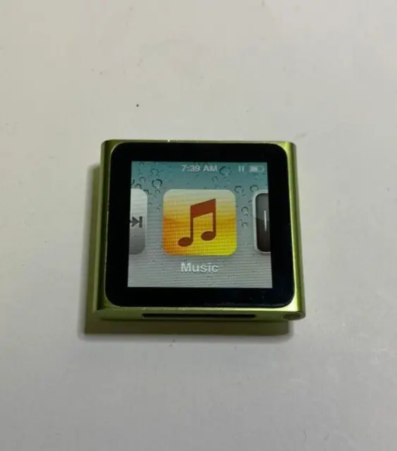 Apple iPod Nano 6e génération 8 Go Vert A1366