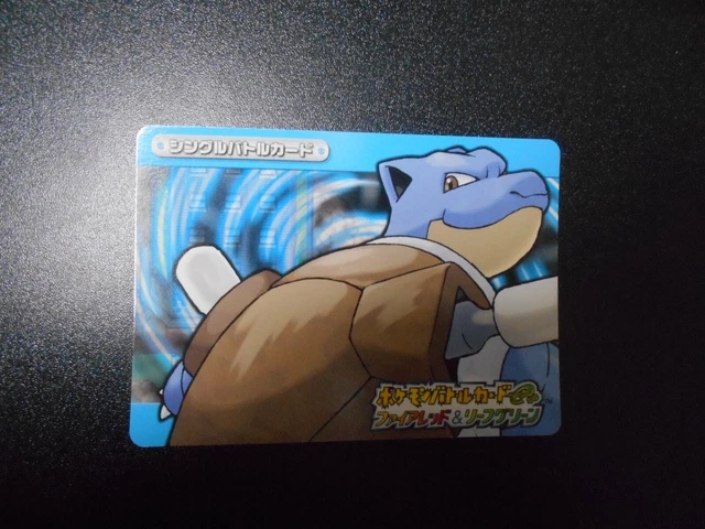 Pokemon Battle Card e+ E Reader Fire Red Leaf Green Blastoise Kangaskhan #9928