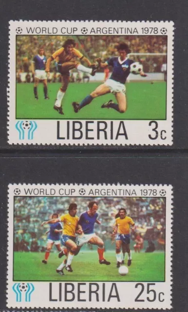 LIBERIA 1978 Football World Cup - Argentina. Good Used   (p346)