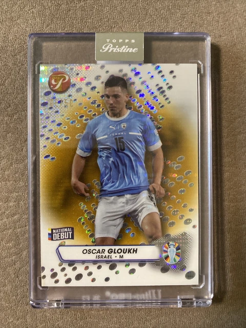TOPPS PRISTINE ROAD To Euro 2024 Encased Pristine Card Israel Oscar ...