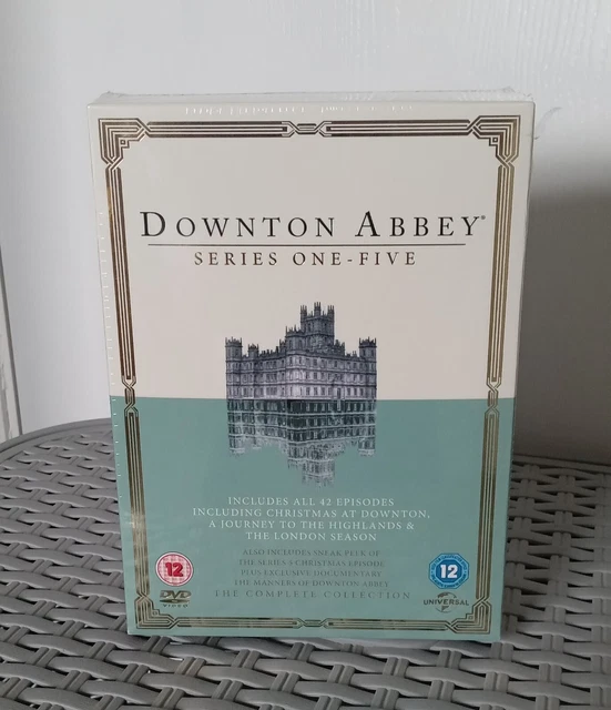 DOWNTON ABBEY SERIES 1-5 Dvd Box Set Collectors Edition Brand New ...