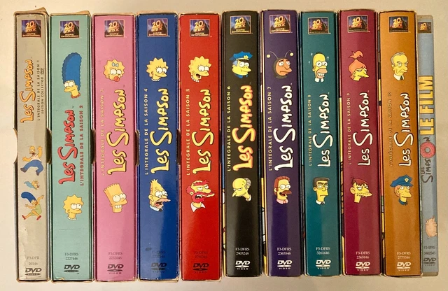 Les Simpson - DVD - Pack Saison 1 à 10 + Saison 20 - Intégrale Collector
