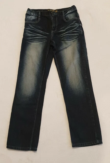 Indigo Jnr Blue Jeans Kids With Tye Dye Worn Style 12 Years