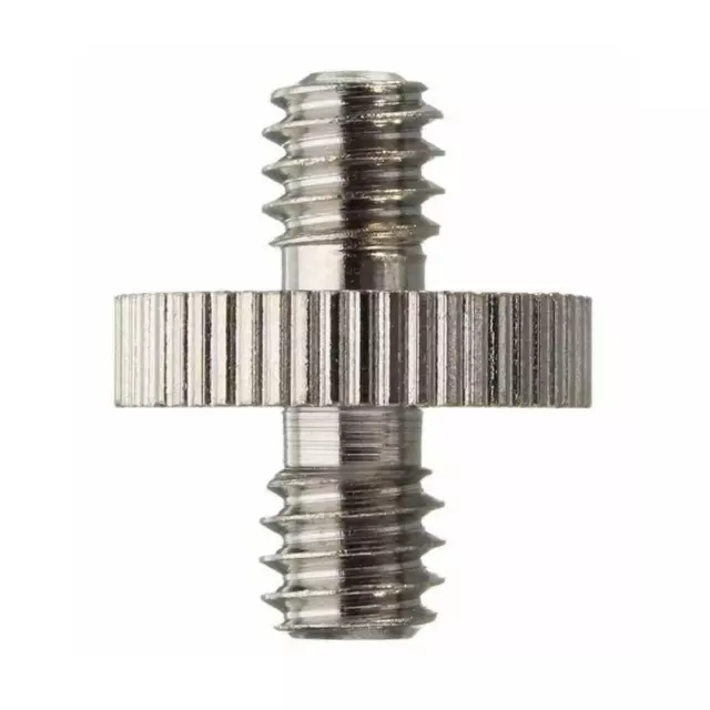 1/4" Male to 1/4" Male Threaded Camera Screw Adapter For Tripod