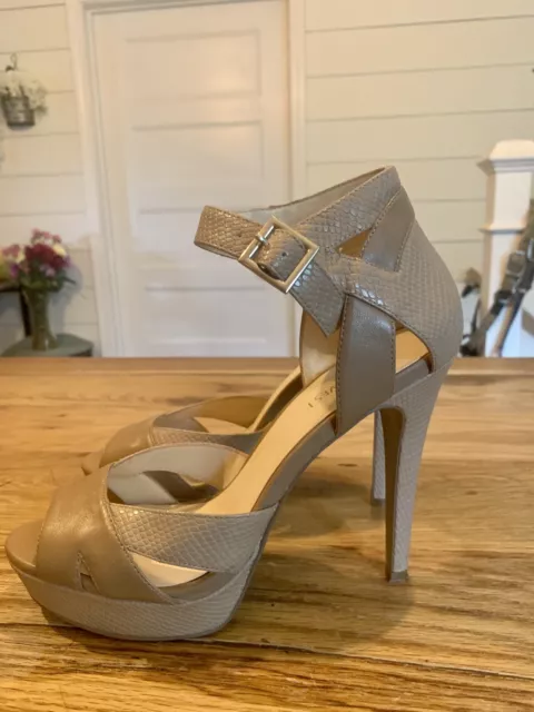 Women’s NINE WEST Stiletto Heels! Faux Snake Skin! SEXY! Sz 7.5 Medium