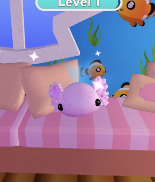 OVERLOOK BAY AXOLOTL Roblox (Out Of Game) £8.50 PicClick UK