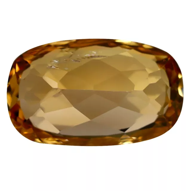 1.18 CT Aig Certifié Coupe Ovale (8 X 5 MM ) Orange Jaune Impérial Topaze Pierre 2