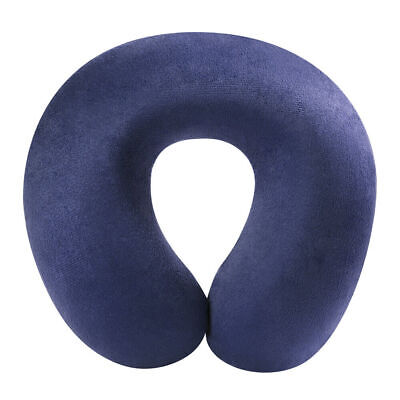 U Shaped Travel Airplane Pillow Memory Foam Neck Head Back Support Rest Cushion