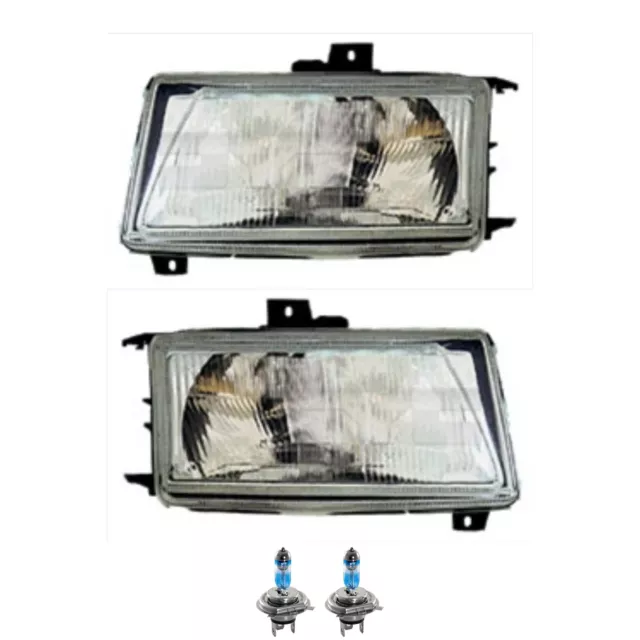 Set Faros Incl. Osram Lámparas H4 para Seat Ibiza II 6K1 Cordoba