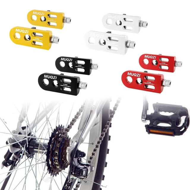 Dilwe Kit tendeur de chaîne Kit de Tendeur de Chaîne à Ressort pour Vélo motorisé 49 Cc 66 Cc 80