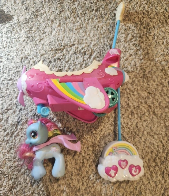 MY LITTLE PONY G3 Rainbow Dash Remote Control Airplane set, pony