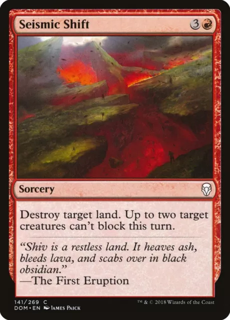 FOIL-DOM-141 - Seismic Shift - Magic - Dislocamento Sismico