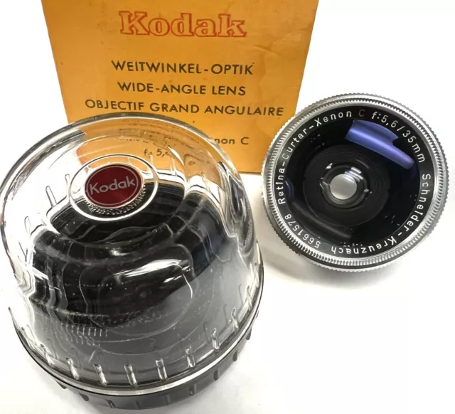 35Mm 35/5.6 Schneider Retina-Curtar-Xenon, For Kodak Retina Iiic/Iic/ 5661578