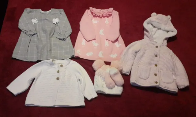 Baby Girls Winter Bundle 3-6 Months