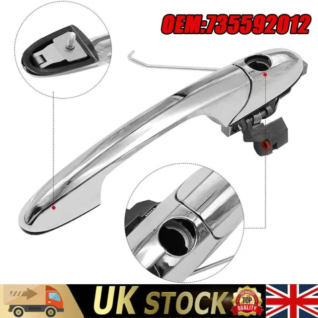 Genuine fiat 500 door handle discount