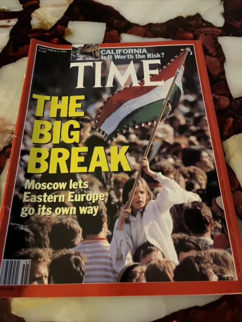 Time Magazine, November 6, 1989, "The Big Break: Moscow No Address Label