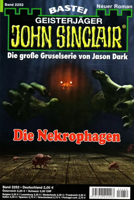 JOHN SINCLAIR Nr. 2252 - Die Nekrophagen - Ian Rolf Hill - NEU