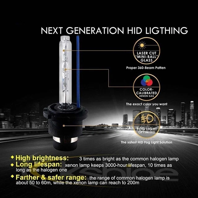 2PCS 4200K D2S HID Xenon Bulbs Headlight For MercedesBenz CLS63 AMG