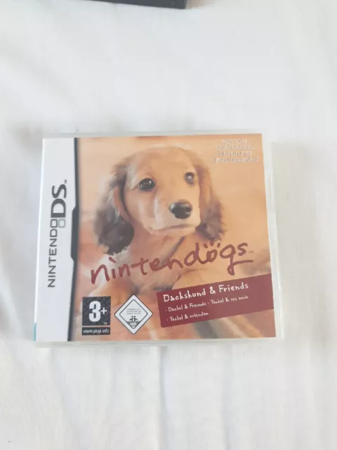 Nintendogs: Dachshund and Friends - Nintendo DS - Complete with Manual