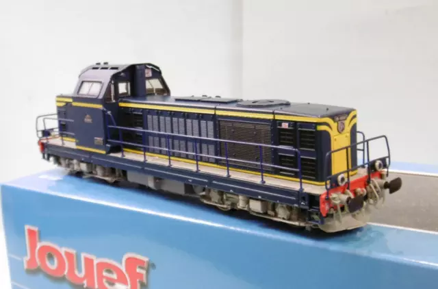 Jouef Locomotive DIESEL BB 66047 66000 SNCF bleu bandes jaunes ép III HJ2392 HO