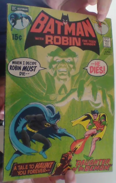 BATMAN # 232 DC COMICS JUNE 1971 1ST Ra's Al Ghul Appearance🔑 ADAMS BEAUTY c.FN