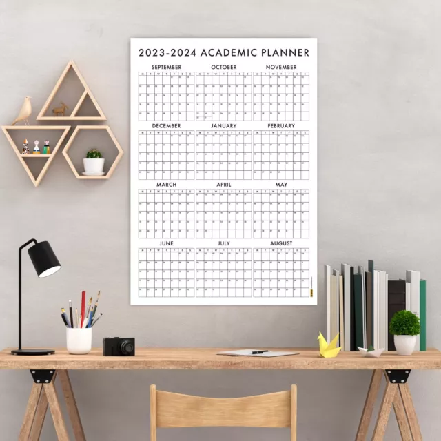 20232024 ACADEMIC WALL Calendar, Academic Year Planner, SEPTEMBER
