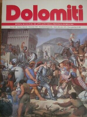 Artisti della provincia di Belluno, rivista Dolomiti, n. speciale dicembre 1989
