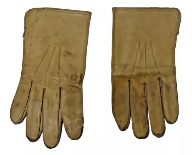 Original WWII M1942 AAF Officer/Airborne Leather Glove Set