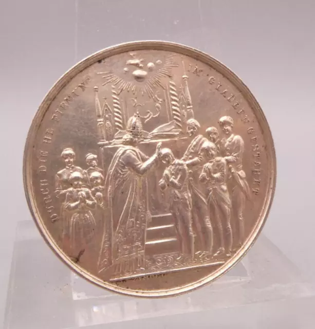 Medaille FIRMTHALER Ehrenzeichen Silber 835 Dianakopfpunze Historismus