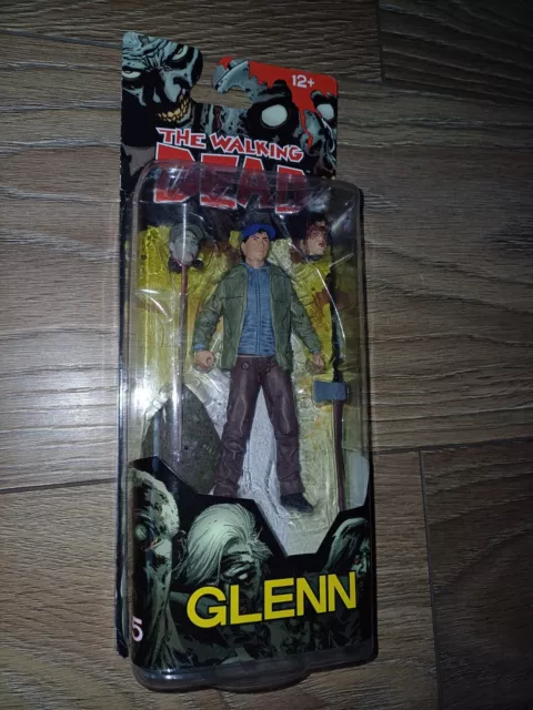 the Walking Dead Mcfarlane Toys Comic Series 5 Glenn Action Figure