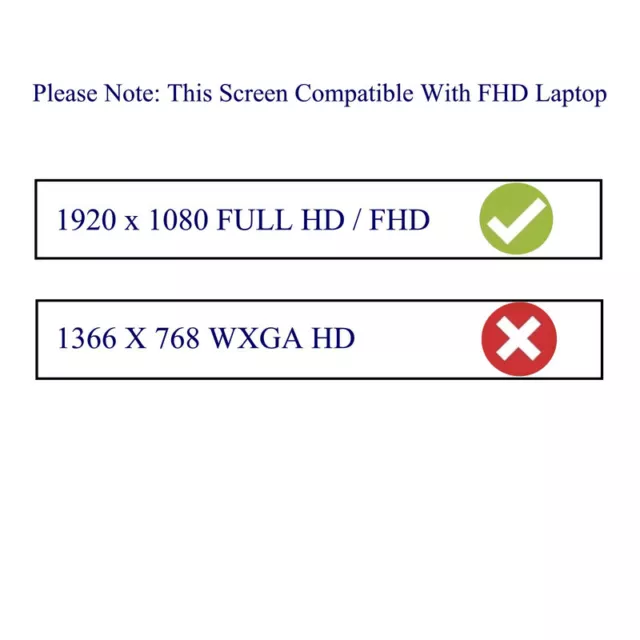 Neu 14,0" Led Fhd Display Screen Ag Edp 30 Pin Für Dell Dp/N 6Mn77 06Mn77 3
