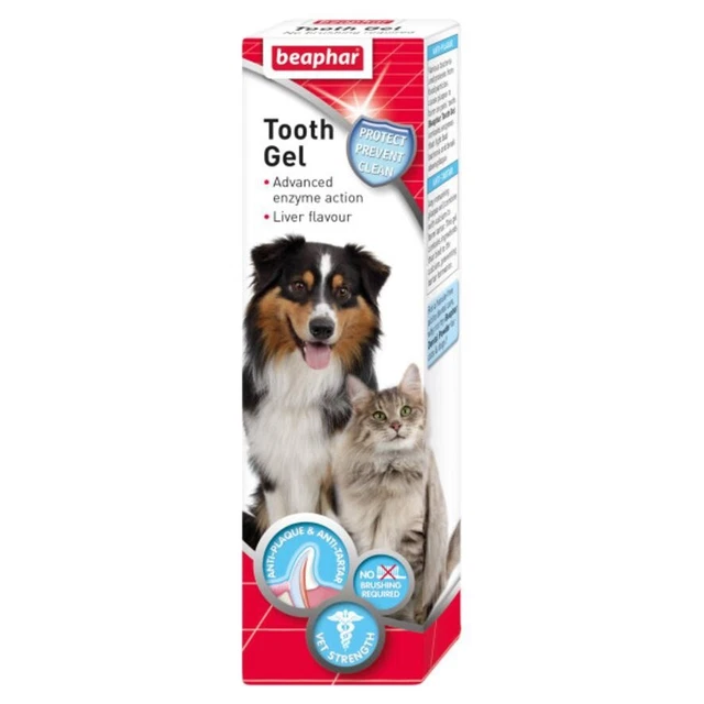 Beaphar Gel Dientes para Gatos Y Perros 100g