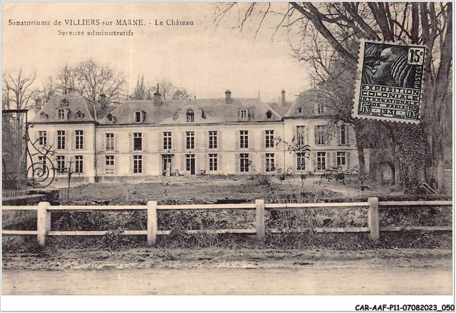 CAR-AAFP11-94-0956 - sanatoriums de VILLIERS-SUR-MARNE - le chateau -