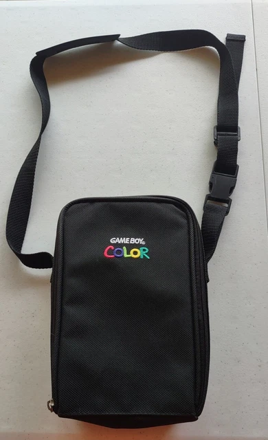 Official Nintendo GAME BOY COLOR  Carrying Case Bag  w/ strap (no tray insert)