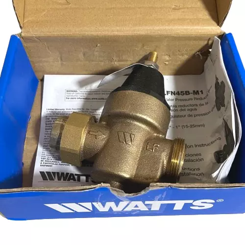 Watts Water Pressure Reducing Valve 3/4" LFN45BM1-U