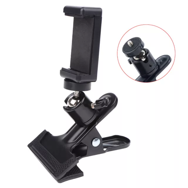 Fixed Microphone Metal Clip Background Support Clamps Photography Accessory