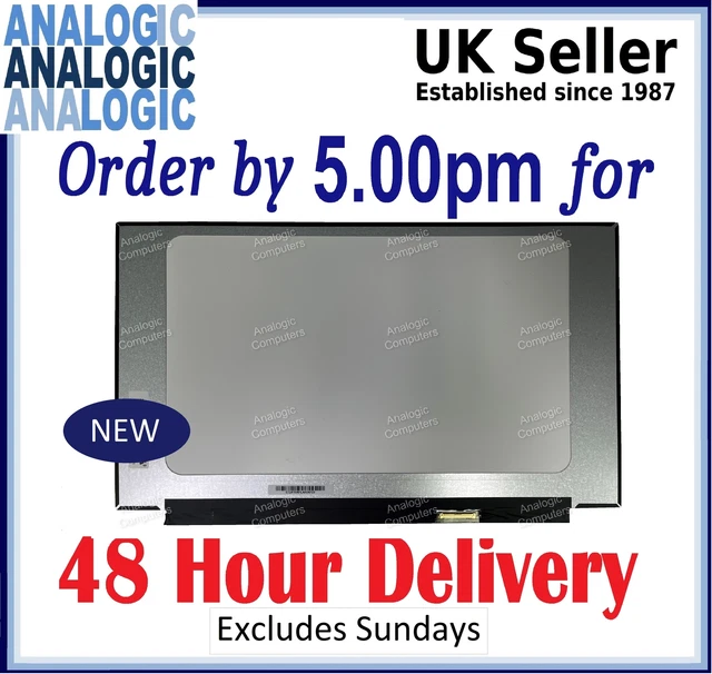 Replacement Dell Dp/N F5Tkp Cn-0F5Tkp 15.6" Fhd Ips Display Screen 40 Pins Panel