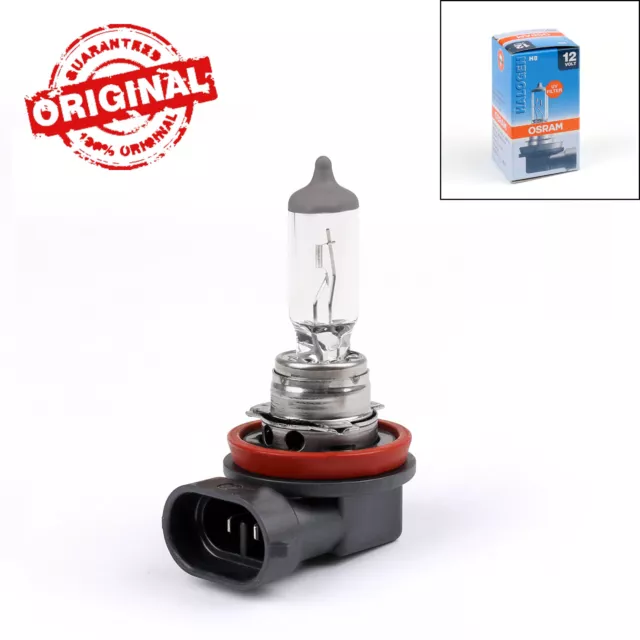 1x OSRAM H8 12V 35W 3200K Halogen Original Headlight Lamp Bulb Made In Germany