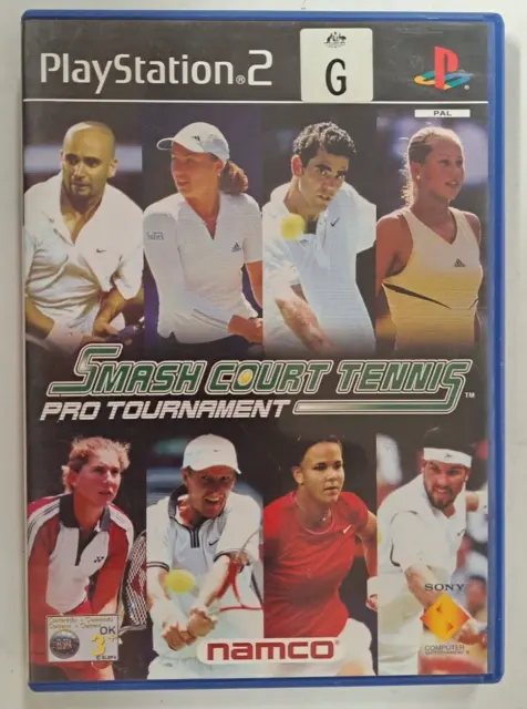 Smash Court Tennis Pro Tournament - PlayStation 2 - PS2 - Complete - PAL