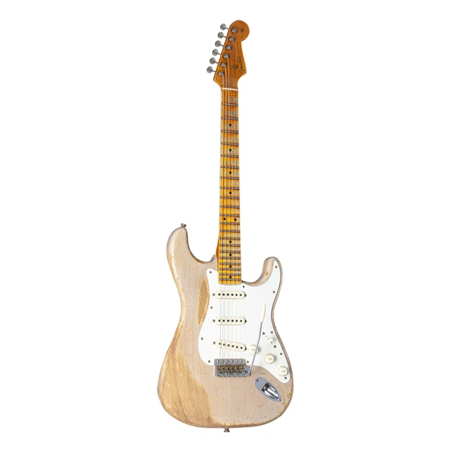 Fender Red Hot Stratocaster Super Heavy Relic MN Aged Dirty White Blonde #CZ5668