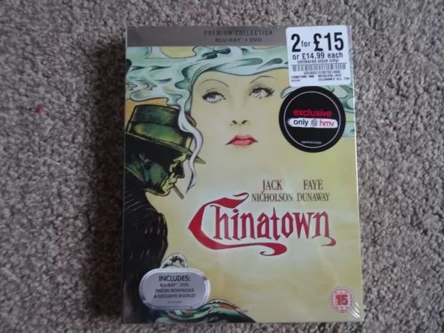 Chinatown (Hmv Exclusive) The Premium Collection Blu-ray + DVD New & Sealed