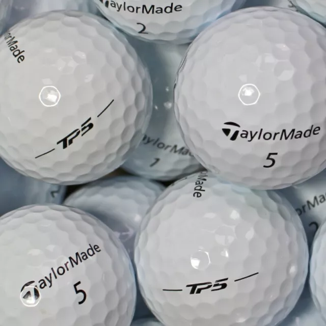25 Pelotas de Golf Taylor Made TP5 AAA / AAAA Calidad lakeballs Tp 5 Bolas Golf